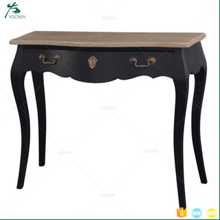 Bedroom wooden antique cosmetic console table
