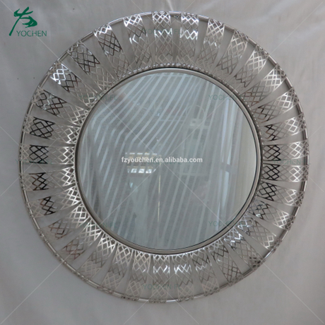 beauty mirror decoration wall metal round mirror