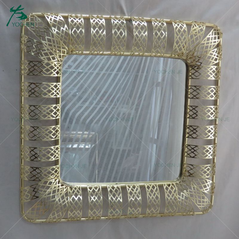 Top selling ornate gold mirror wooden frames wall mirror