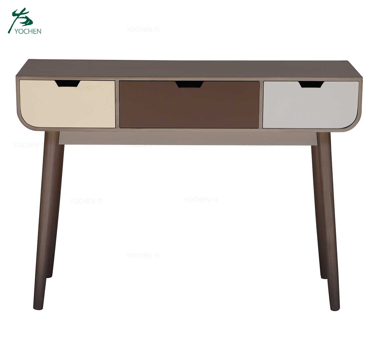 Wholesale custom shabby dresser white dressing table with mirror