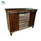 Storage Furniture Living Room Vintage Soild Wood Side Cabinet