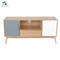 Modern corner wooden TV unit cabinet One Drawer TV Stand