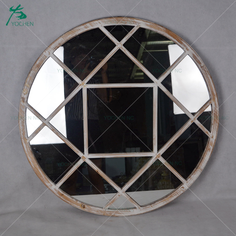 Vintage iron decoration mirror for wall