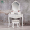 Modern dressing table makeup wooden dresser with mirror