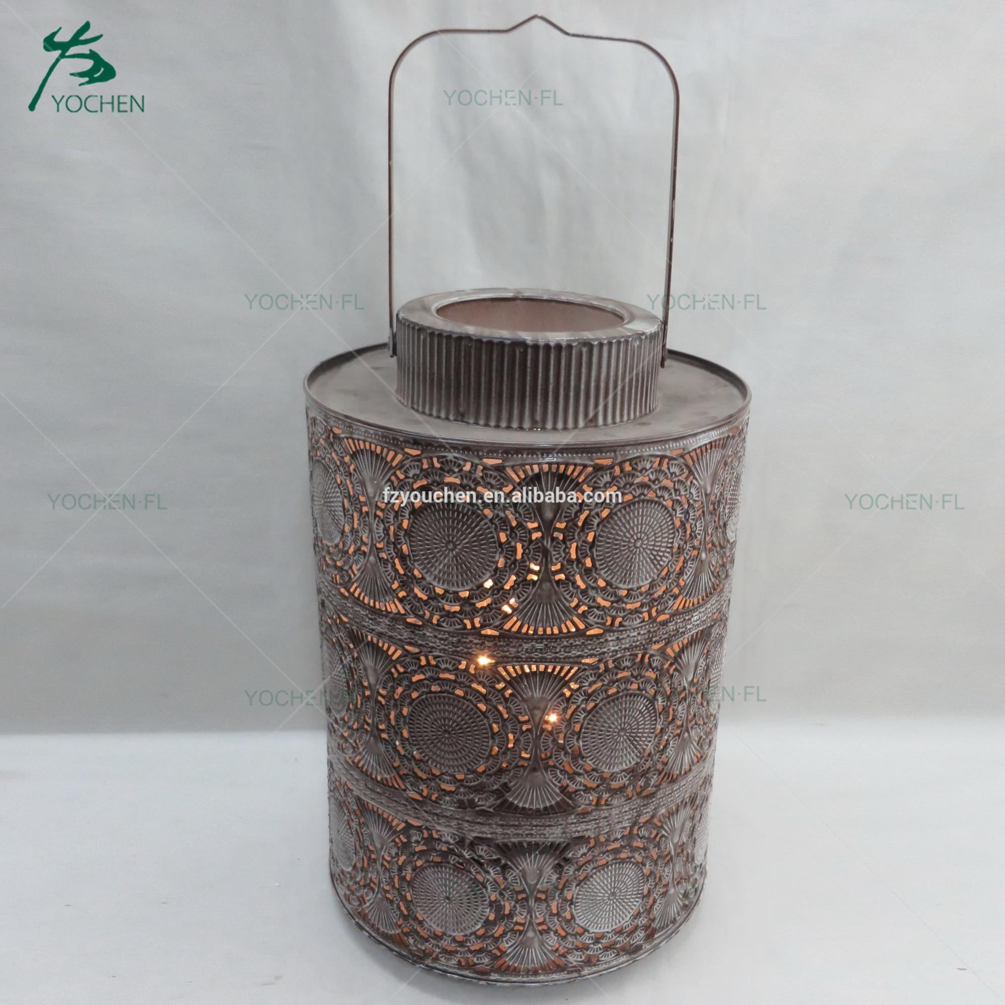homeware decor table metal tall candle holder