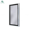 Decorative long rectangle black glass wall mirrors