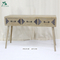 Europe style solid wood console table living room furniture