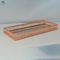 Rectangle mirrored tray accent mirrored tray in rose gold