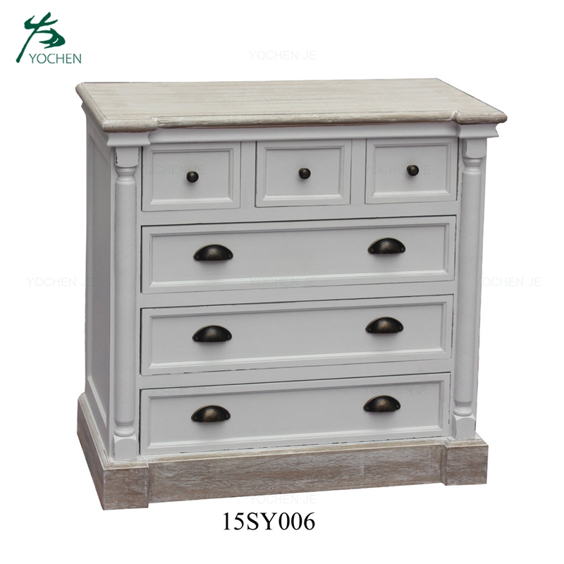 french style living room furniture solid wood chest of drawers