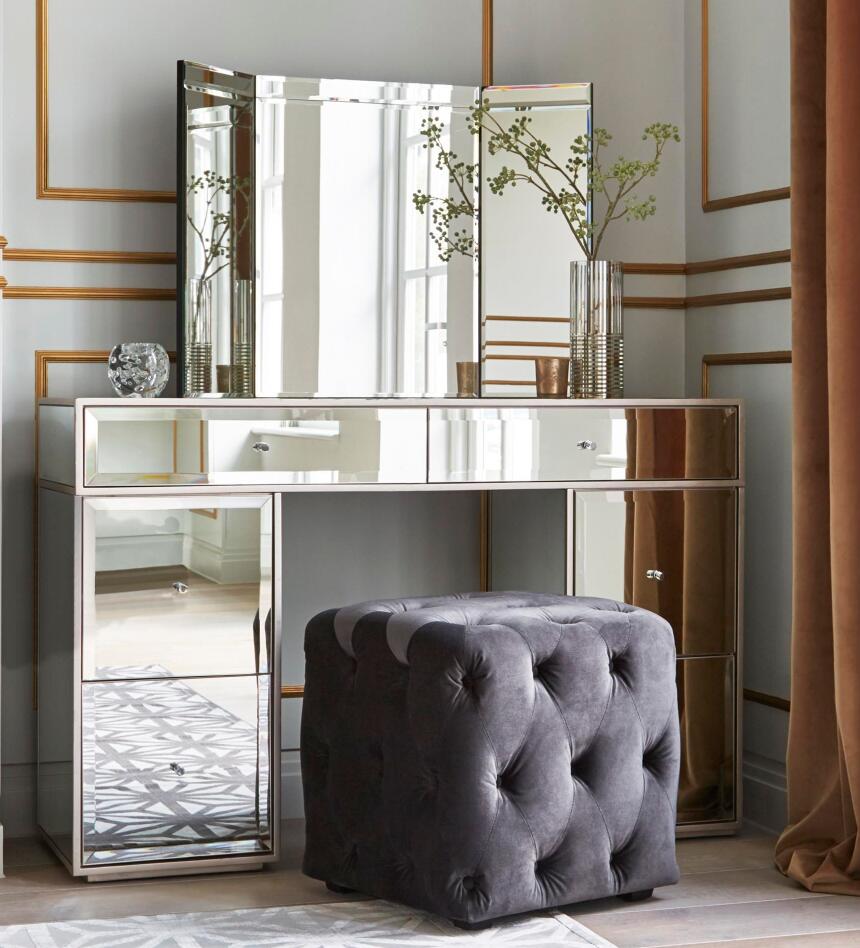 mirror console table bedroom furniture mirrored dressing table