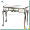 Vanity furniture glass mirrored hallway console table