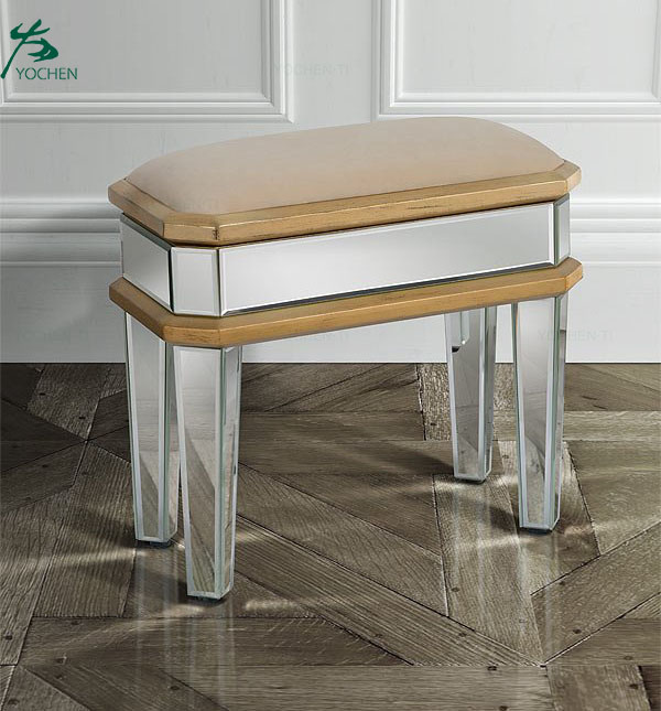 Modern Wooden Bedroom Furniture White Dresser Chair