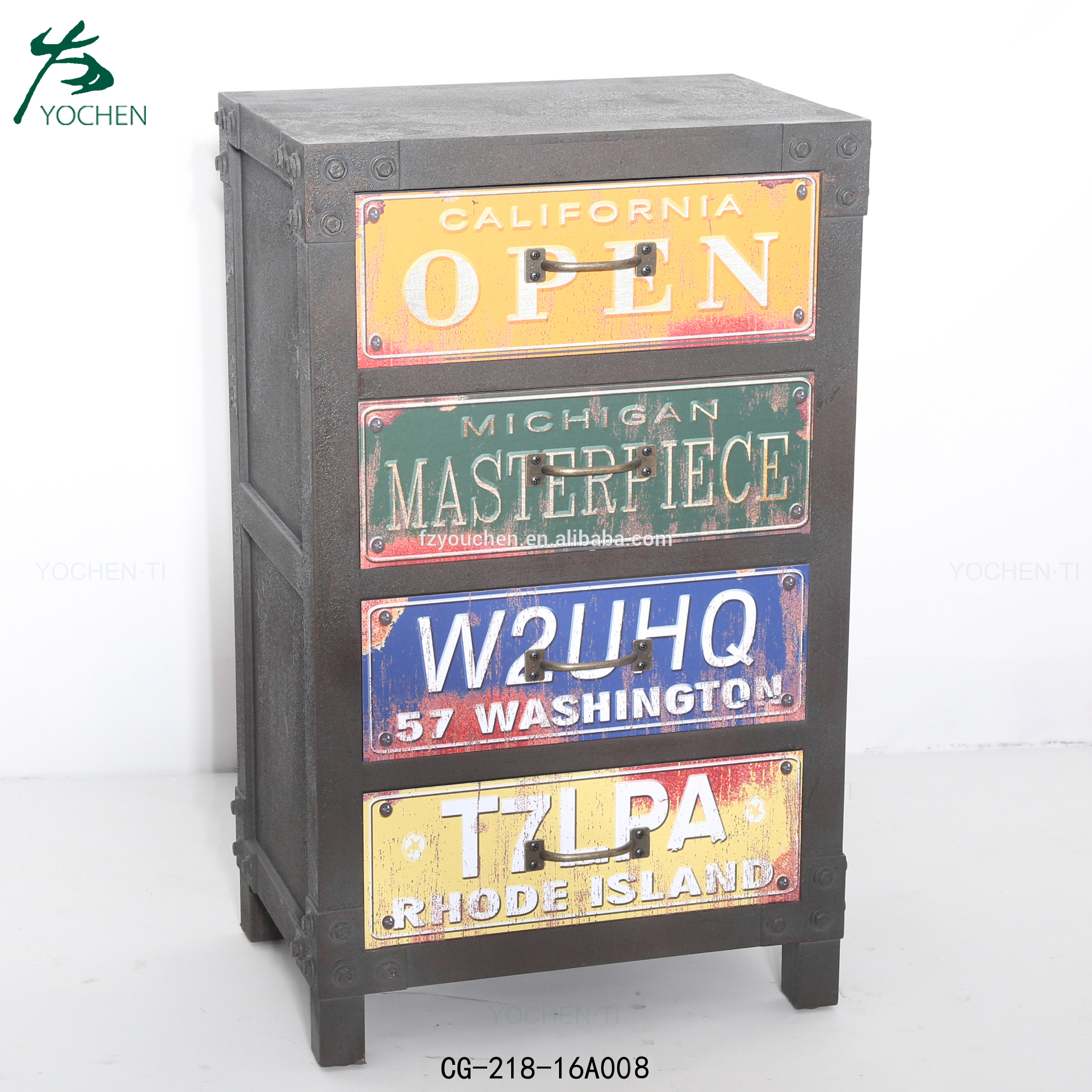 Classical Solid Wood Factory Direct Wholesale Rustic Wooden Cabinet