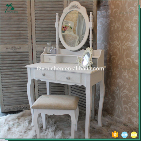 White Beauty Rose For Bedroom Dressing Table Designs