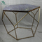 Home furniture round side table modern marble tea table design