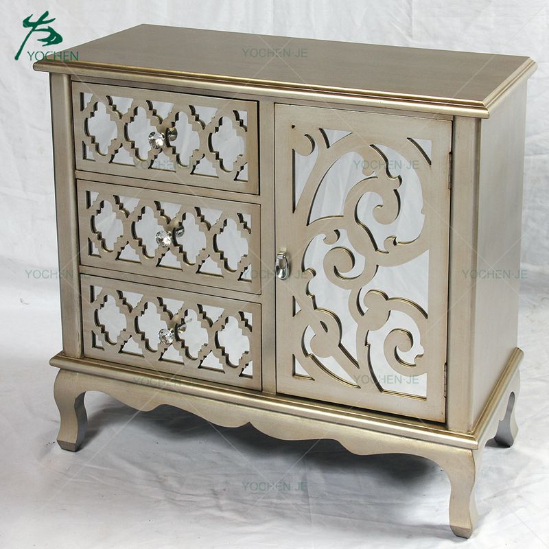 French style living room furniture corner cupboard designs