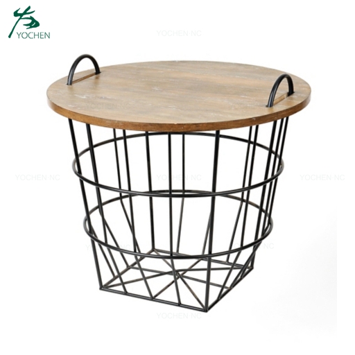 Rustic storage wood metal centre table photos industrial coffee table