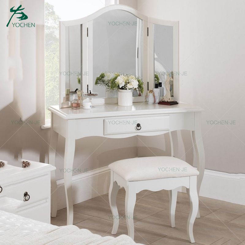 Europe Style Make Up Table Dresser Simple Dressing Table Designs