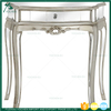 Art deco bedroom dressing table furniture 3 drawer mirrored console table