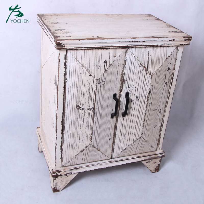 Shabby chic wooden chest of drawer reclaimed furniture