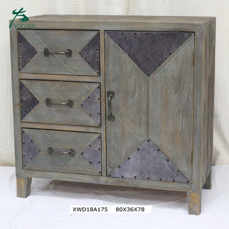 wholesale sideboard modern movable buffet drawer