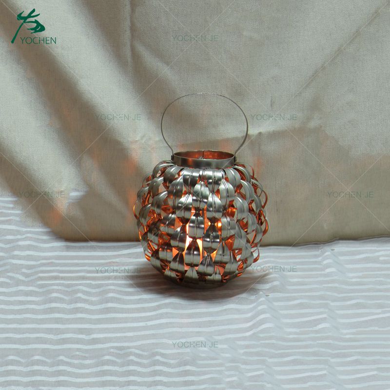 Ball Shape Red Wedding Decoration Moroccan Candle Holder