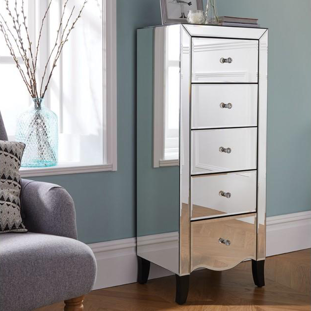 Large Dresser Mirrored Dressing Table With Mirror And Stool