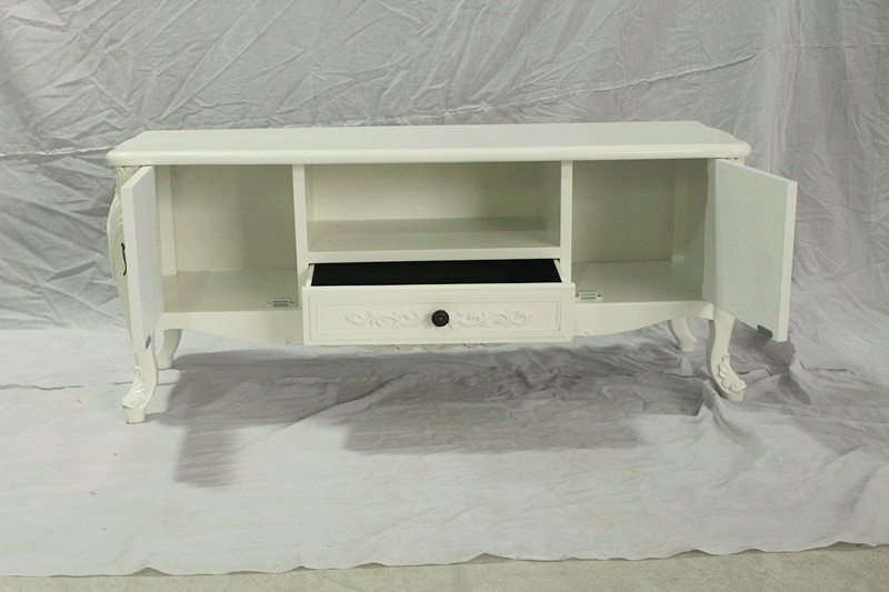teak wood simple tv stand wood furniture tv cabinet design india