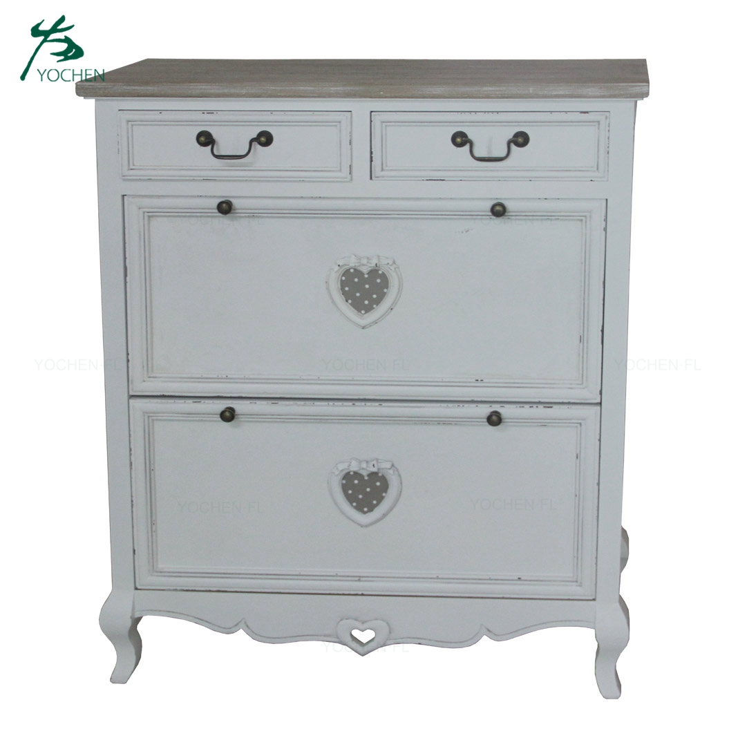french provincial furniture noble white sample storage cabinet