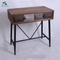 wood cabinet furniture natural color solid wood console table