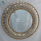 Large oval mirror for house use with different colorful frames
