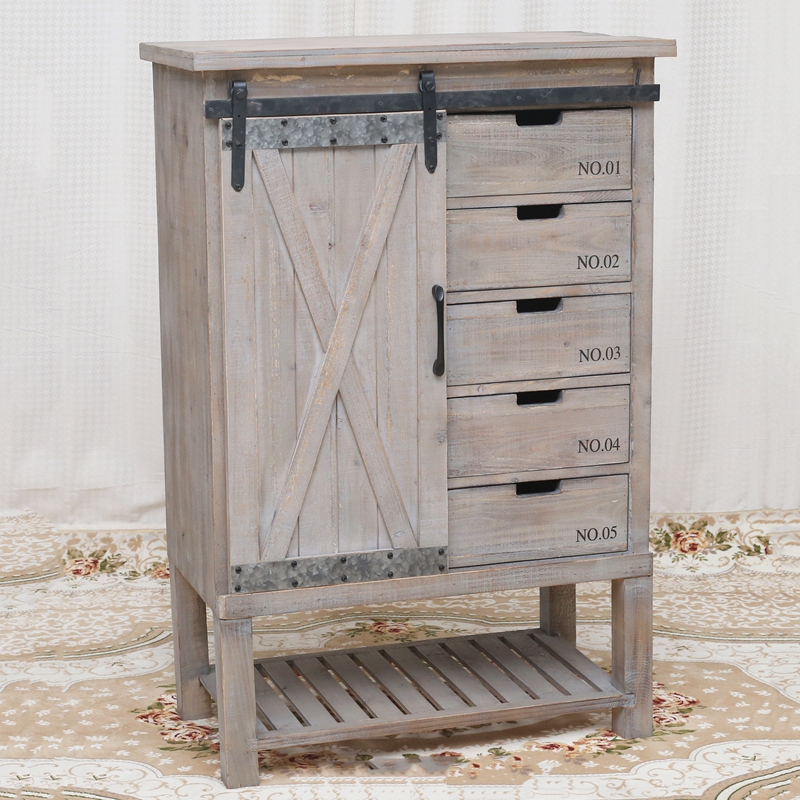 industrial buffet cabinet reproduction antique cabinet with drawer