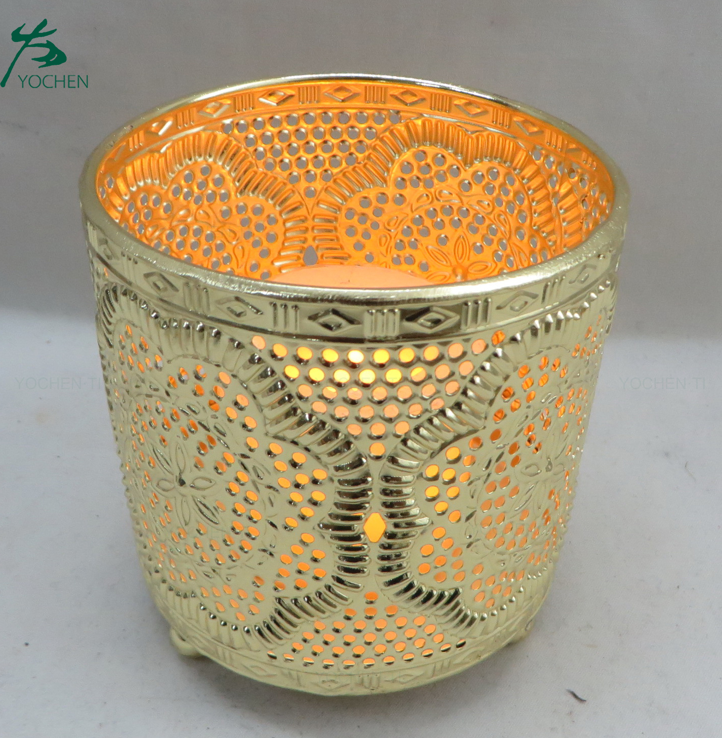 Luxury wholesale custom metal candle holder cheap on sale