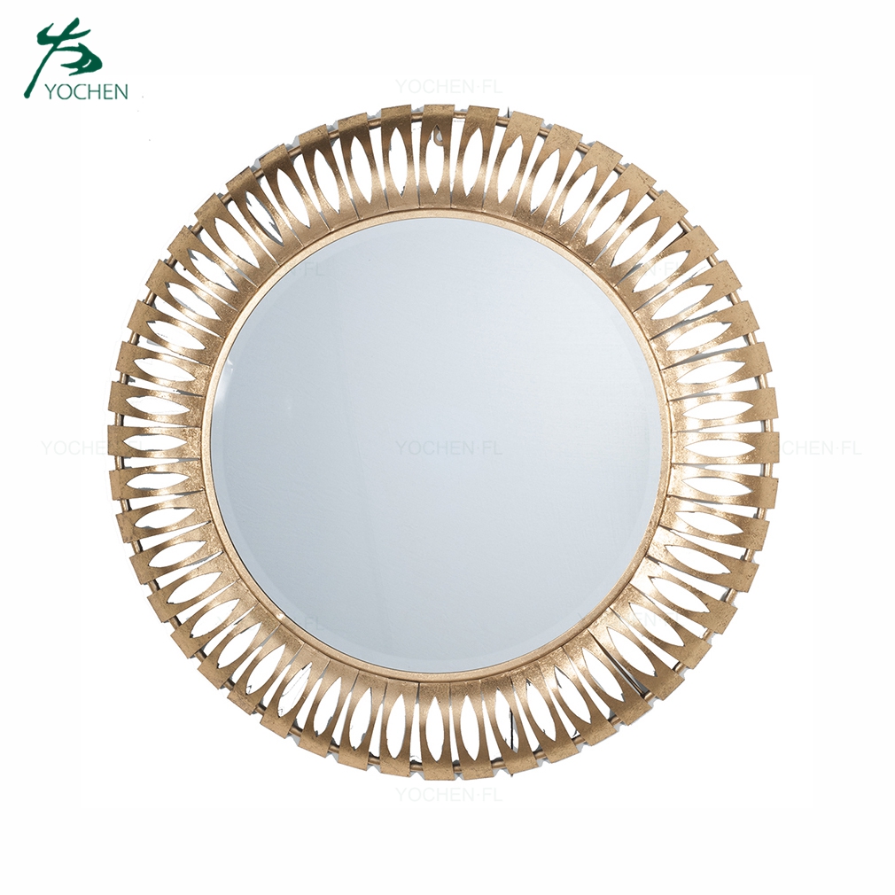 houseware attractive decoration metal ornamental mirror